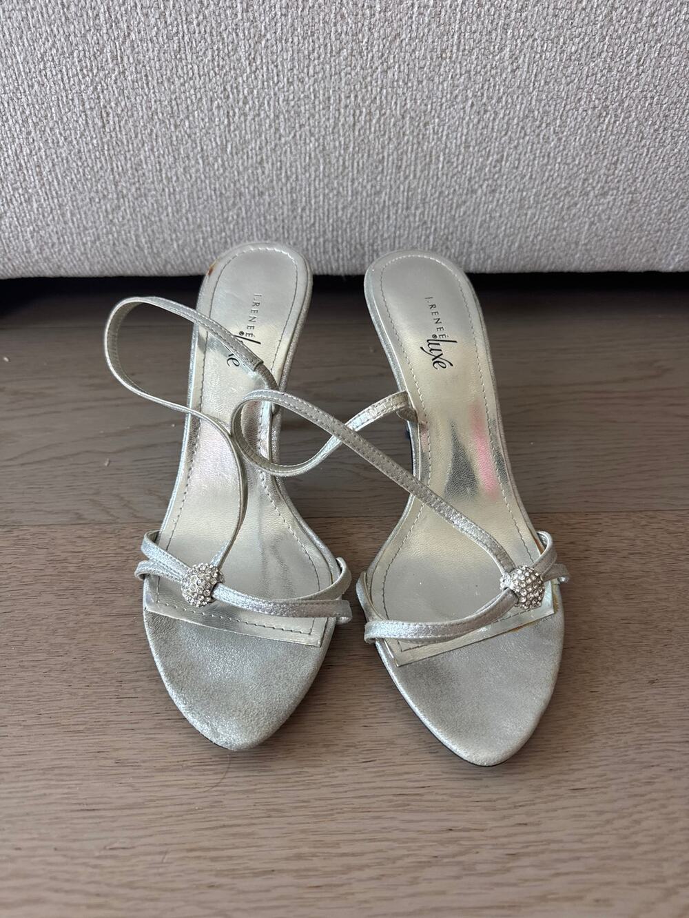 J Renee Stardust sandal in silver